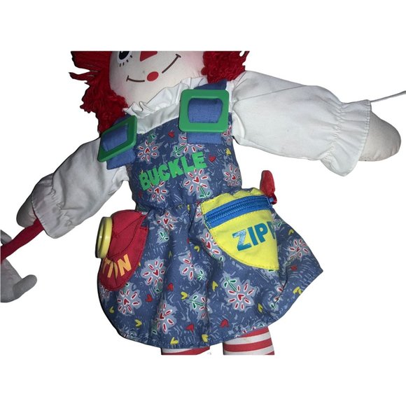 Hasbro  Dress Me Raggedy Ann 17” Plush 2002 - Picture 5 of 11